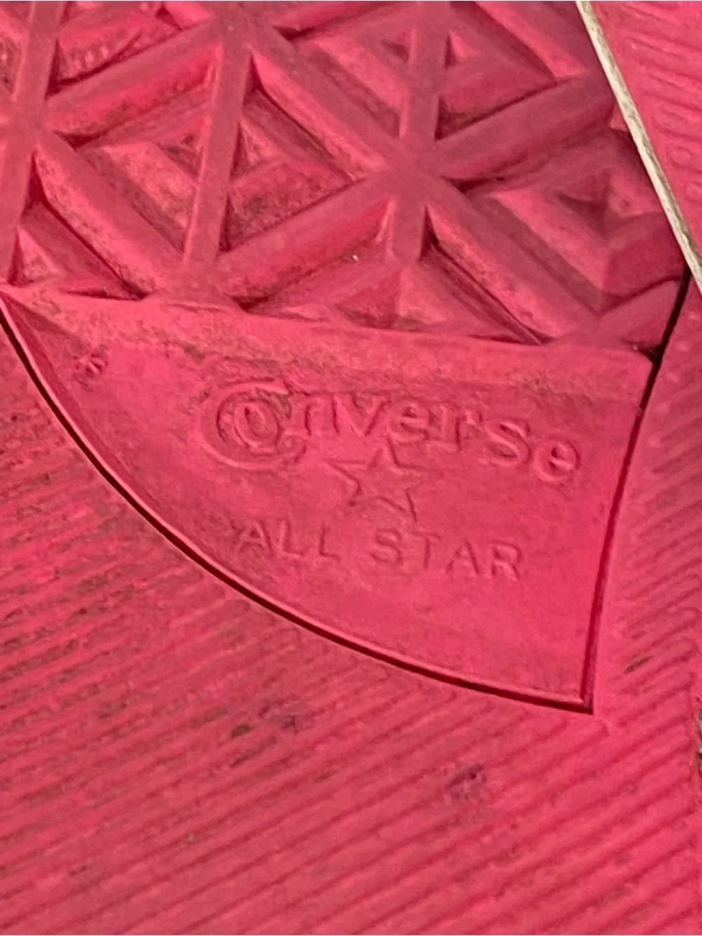 Converse glittery high